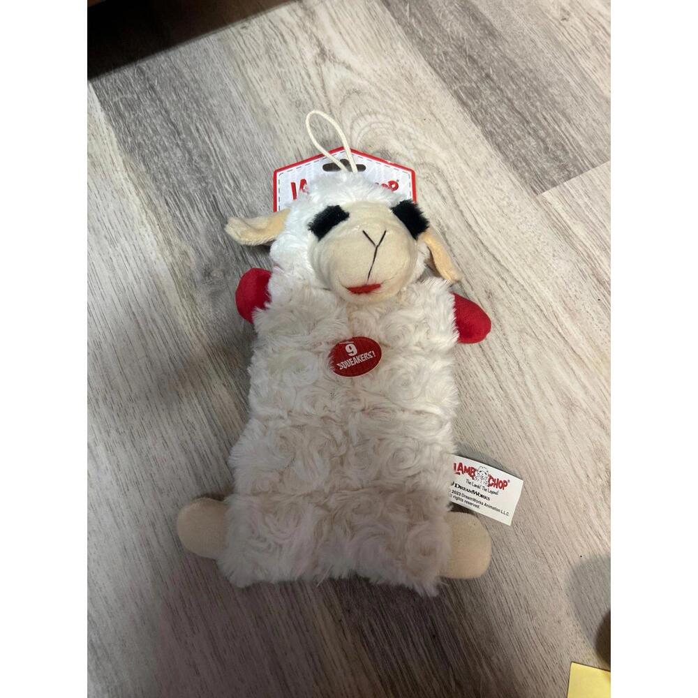Dog squeak toy Lamb Chop the Legend NEW